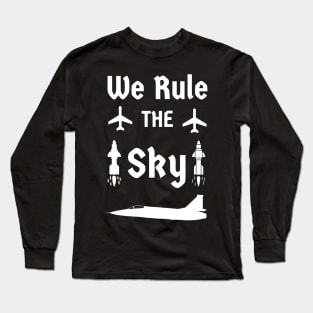 Air Traffic Controller - We rule the sky Long Sleeve T-Shirt